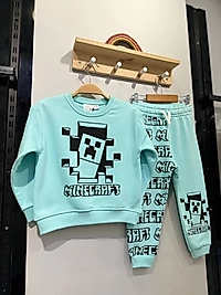 MINECRAFT BASKILI EŞOFMAN TAKIM