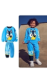 BLUEY SWEATSHİRT ve EŞOFMAN 2/3yaş 3/4yaş 4/5yaş 5/6yaş 7/8yaş