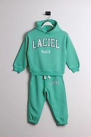 LA’CİEL PARİS KAPŞONLU SLOGANLI TAKIM