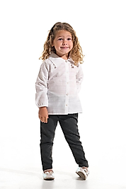 yüksel bel pantalon  gömleklı takım