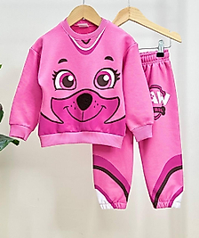 AW PATROL SÜZENE NAKIŞ BURUN DETAYLI SWEATSHİRT ve EŞOFMAN