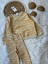 LEOPAR BASKILI TAYT TAKIM